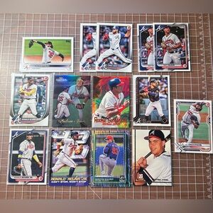 Atlanta Braves Baseball Card Collection 🔥